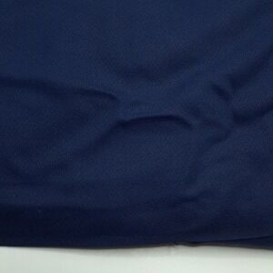 Vintage Talmora Navy Blue Fabric Cotton Twill 3.56yd Solid Medium Weight